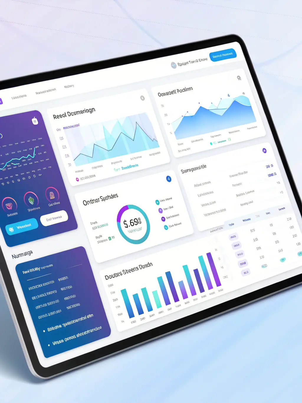 A clean, intuitive dashboard interface of Pauhawk.com, displaying key financial metrics and expense tracking tools, emphasizing user-friendliness.